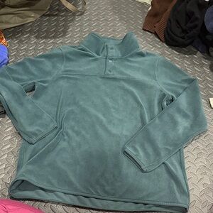 32 Degrees teal Fleece Pullover